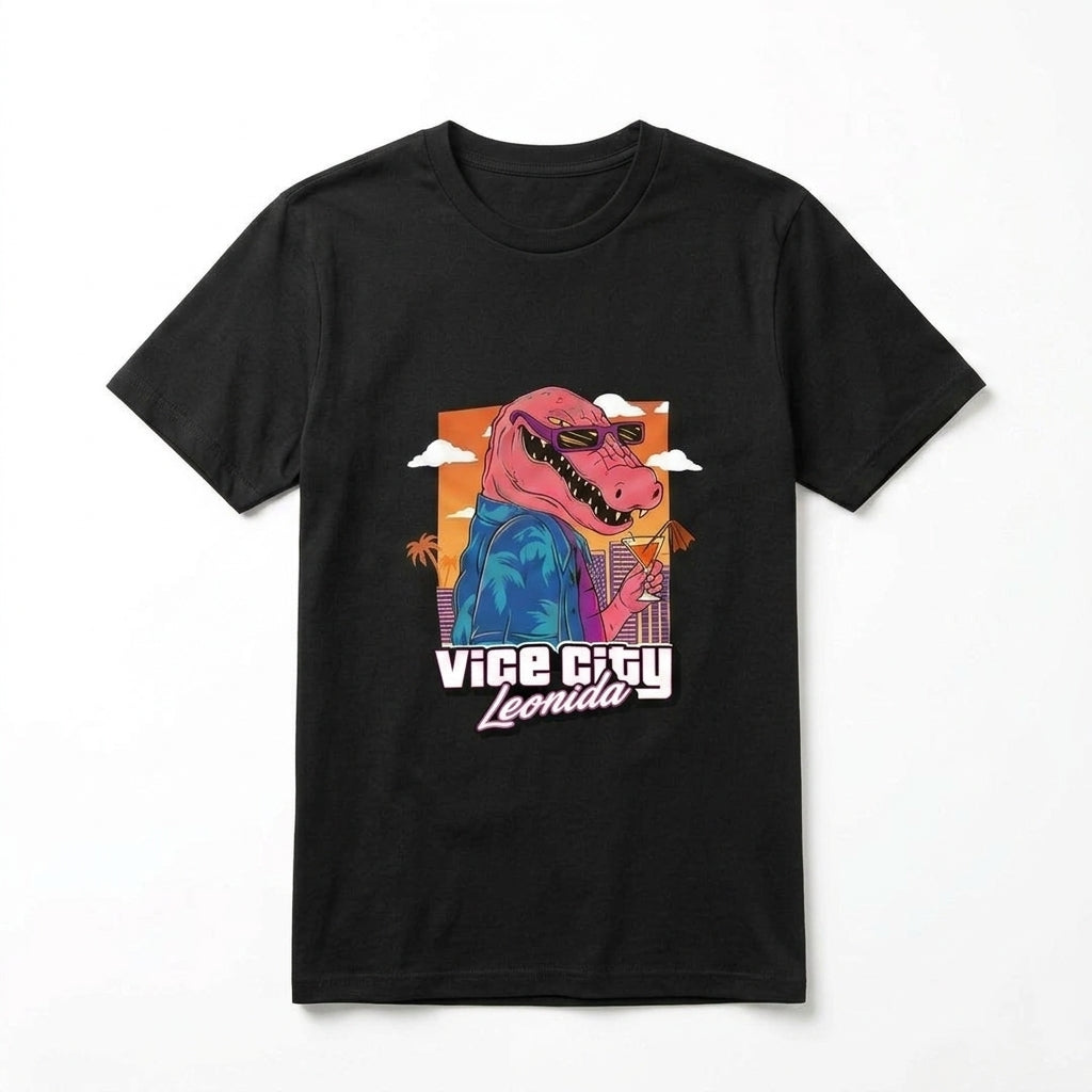 Vice City T-Shirt Schwarz