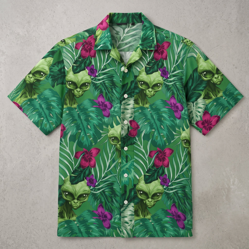 GTA 6 Jason Alien Hawaiian Shirt