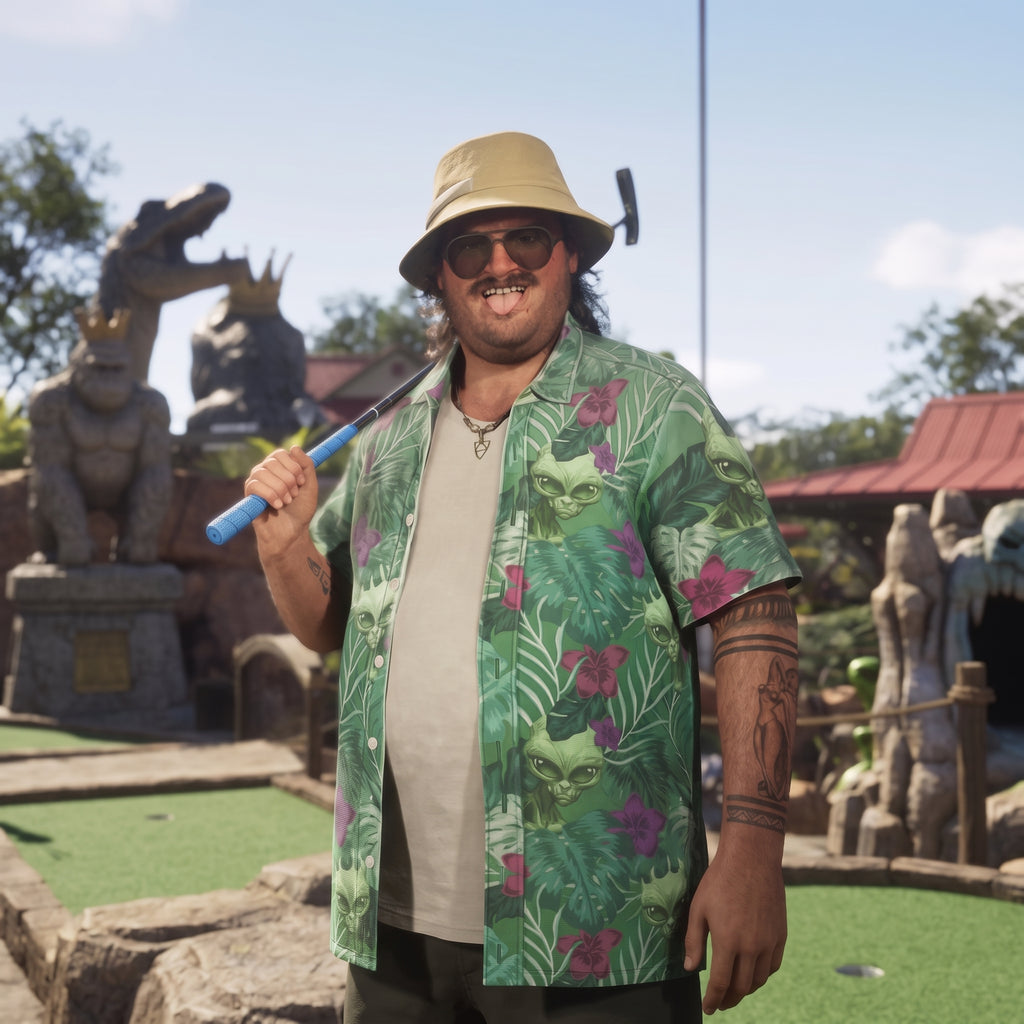 GTA 6 Jason Alien Hawaiian Shirt