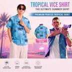 Jason Duval Blue Shirt