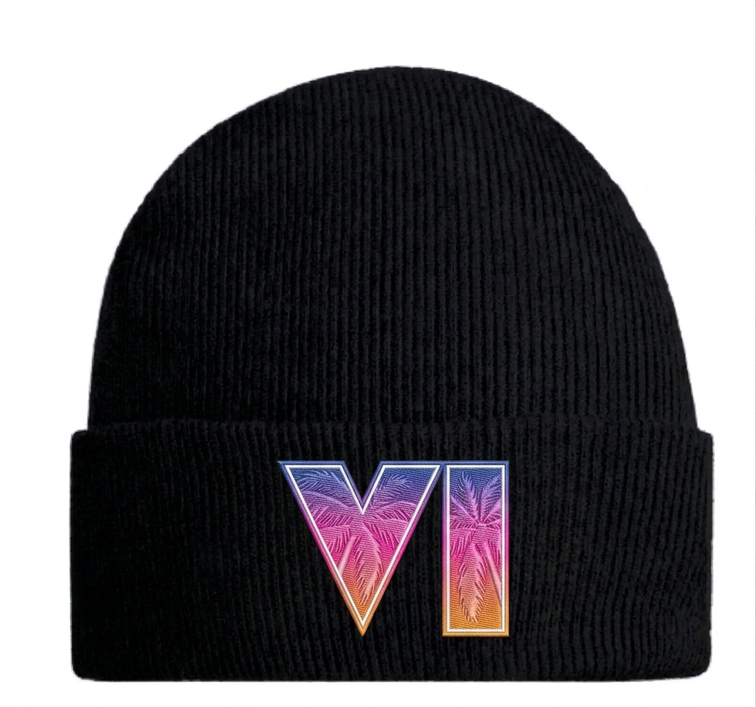 Mütze Vice City Leonida Gestickt Doppellagig Unisex