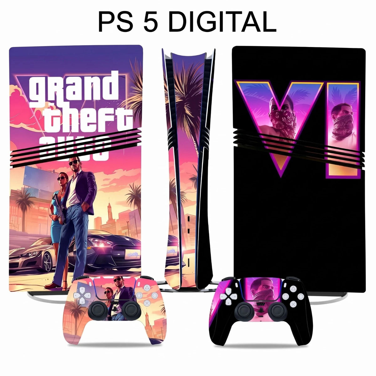 GTA 6 Skins for PS 5 & PS 5 Pro