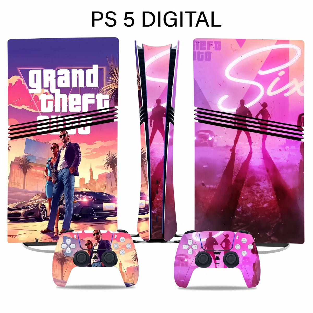GTA 6 Skins for PS 5 & PS 5 Pro