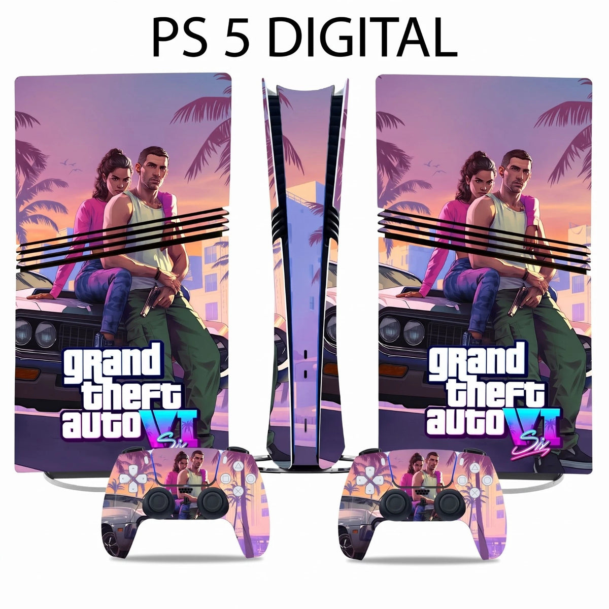 GTA 6 Skins for PS 5 & PS 5 Pro